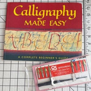 Vintage Calligraphy Kit – Speedball Art Pen, Nibs & Instruction Book